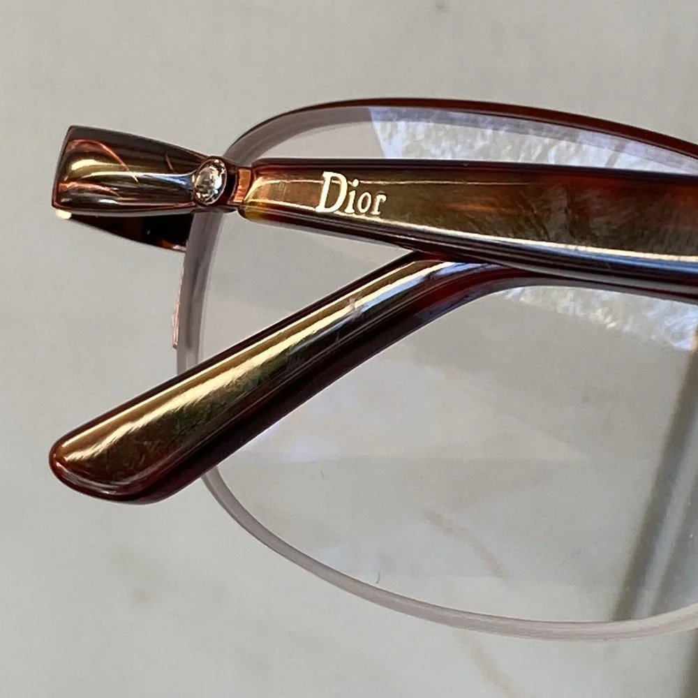 Christian Dior frame eye glasses 🤓 made in Italy - Picture 4 of 16